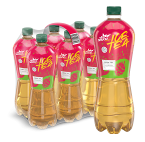 Big Shock! ICE TEA GREEN TEA RASPBERRY | 6PACK