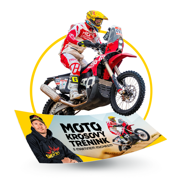 Motokrosový trénink s Martinem Michkem