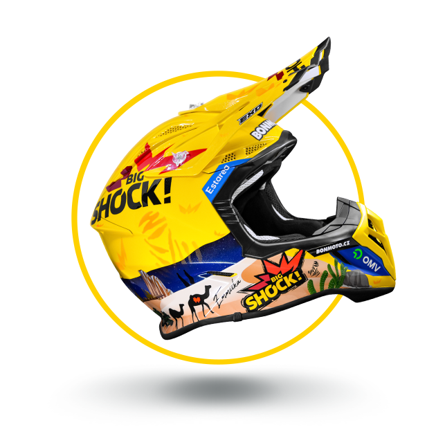 Replika helmy Martin Michek